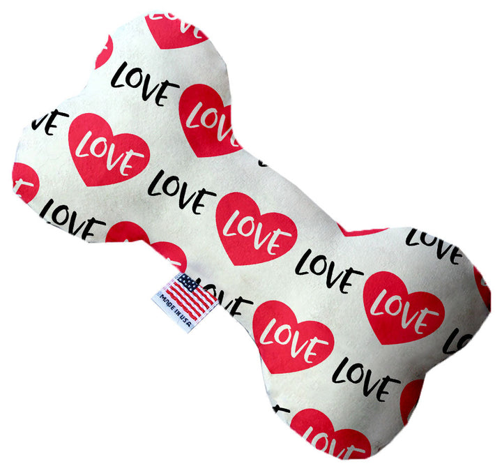 Valentine's Day Pet & Dog Plush Heart or Bone Toy, "Sweetheart Group"