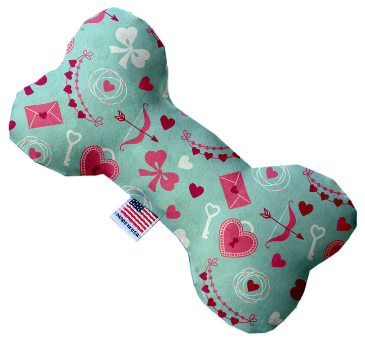 Valentine's Day Pet & Dog Plush Heart or Bone Toy, "Sweet Love Group"