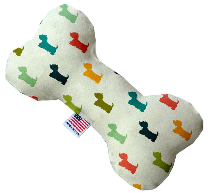 Pet & Dog Plush Heart or Bone Toy, "Westie World Group"