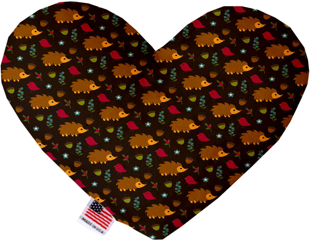 Pet and Dog Plush Heart or Bone Toy, "Forest Friends Group"
