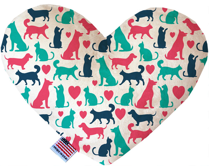 Pet & Dog Plush Heart or Bone Toy, "Westie World Group"