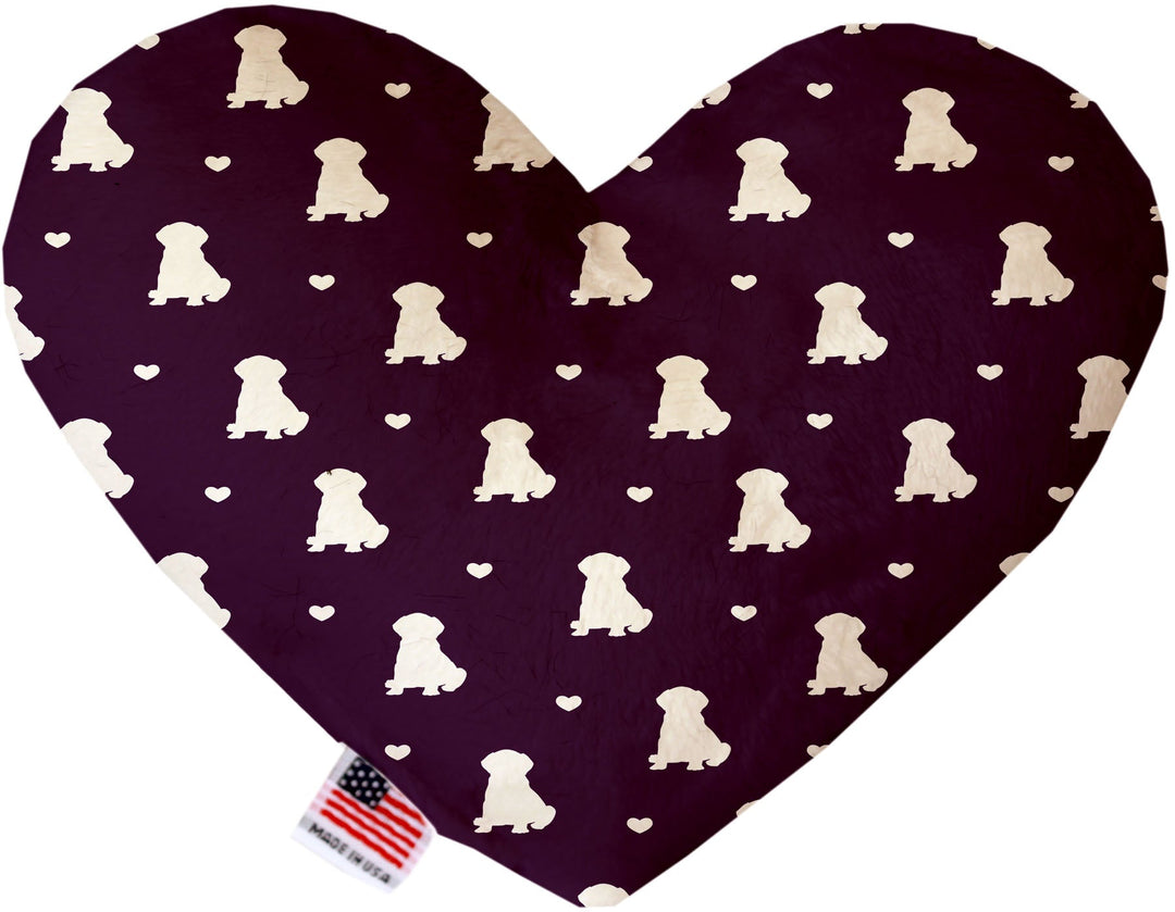 Pet and Dog Plush Heart or Bone Toy, "Valentine's Day Friends Group"