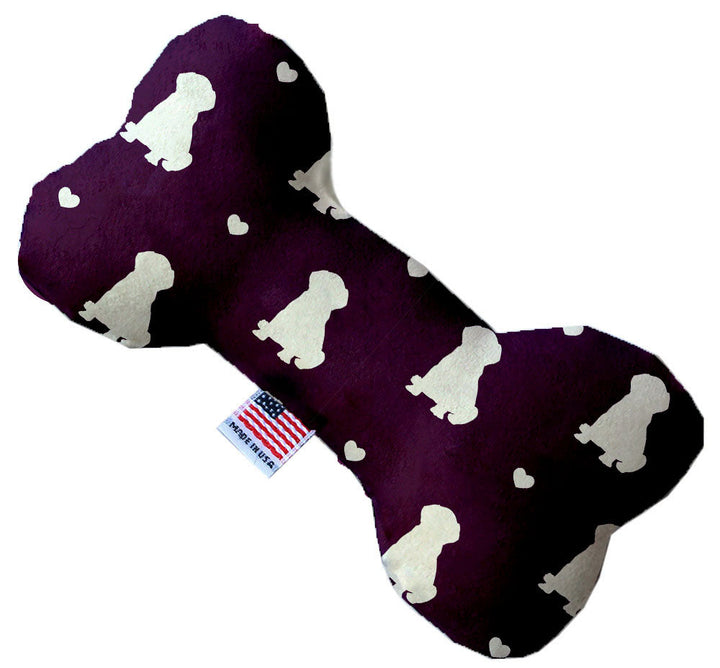 Pet and Dog Plush Heart or Bone Toy, "Valentine's Day Friends Group"