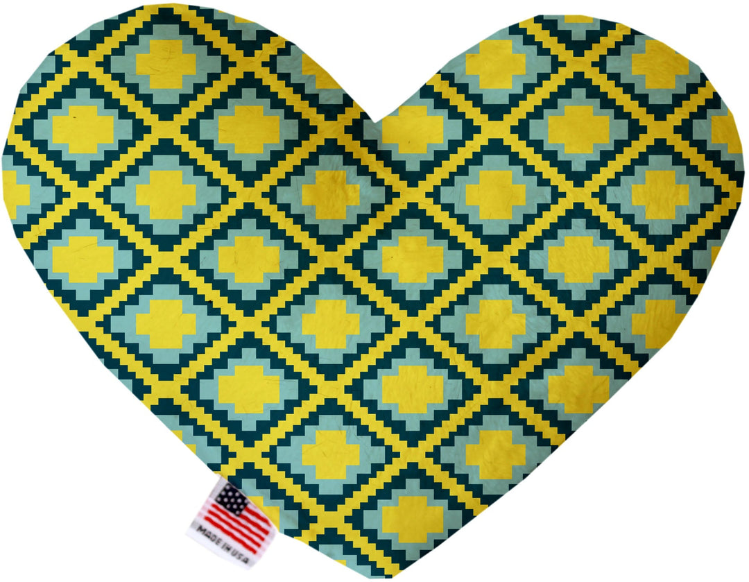 Pet and Dog Plush Heart or Bone Toy, "Southwestern Group"
