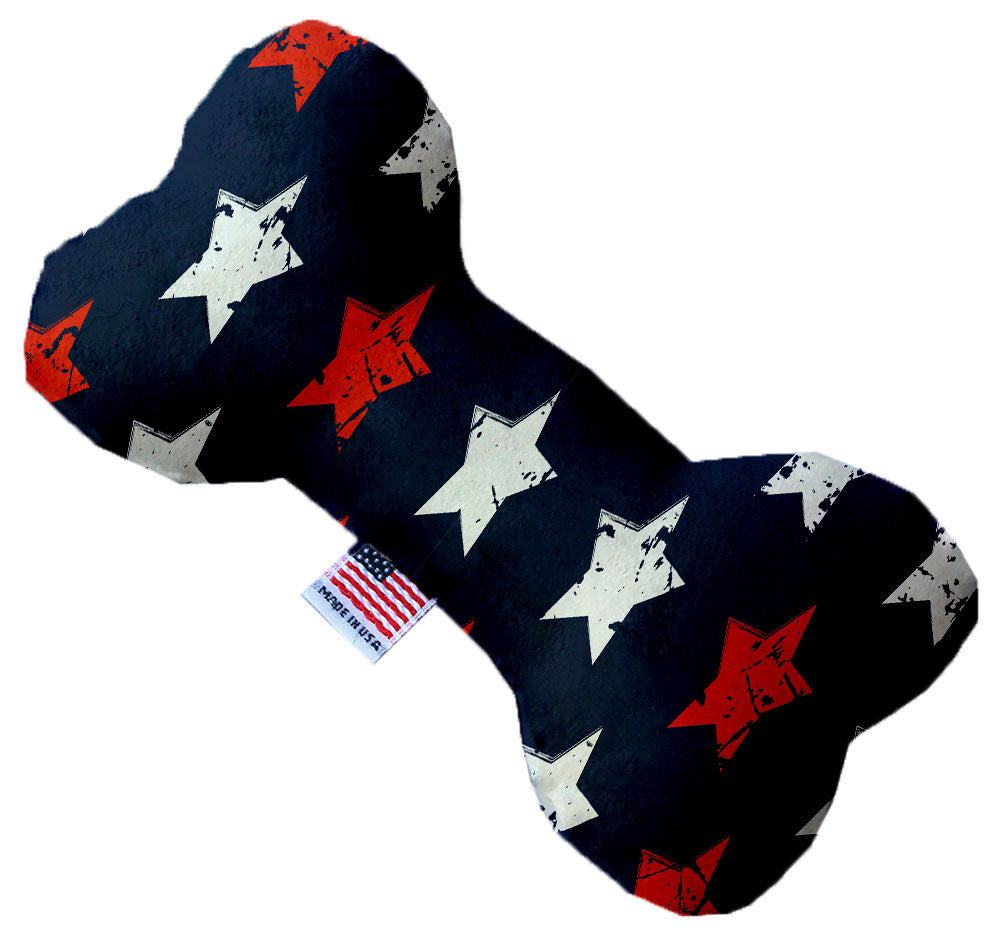 Pet and Dog Plush Heart or Bone Toy, "Independence Day Group"