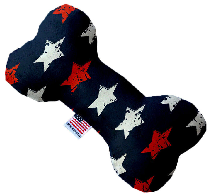 Pet and Dog Plush Heart or Bone Toy, "Independence Day Group"
