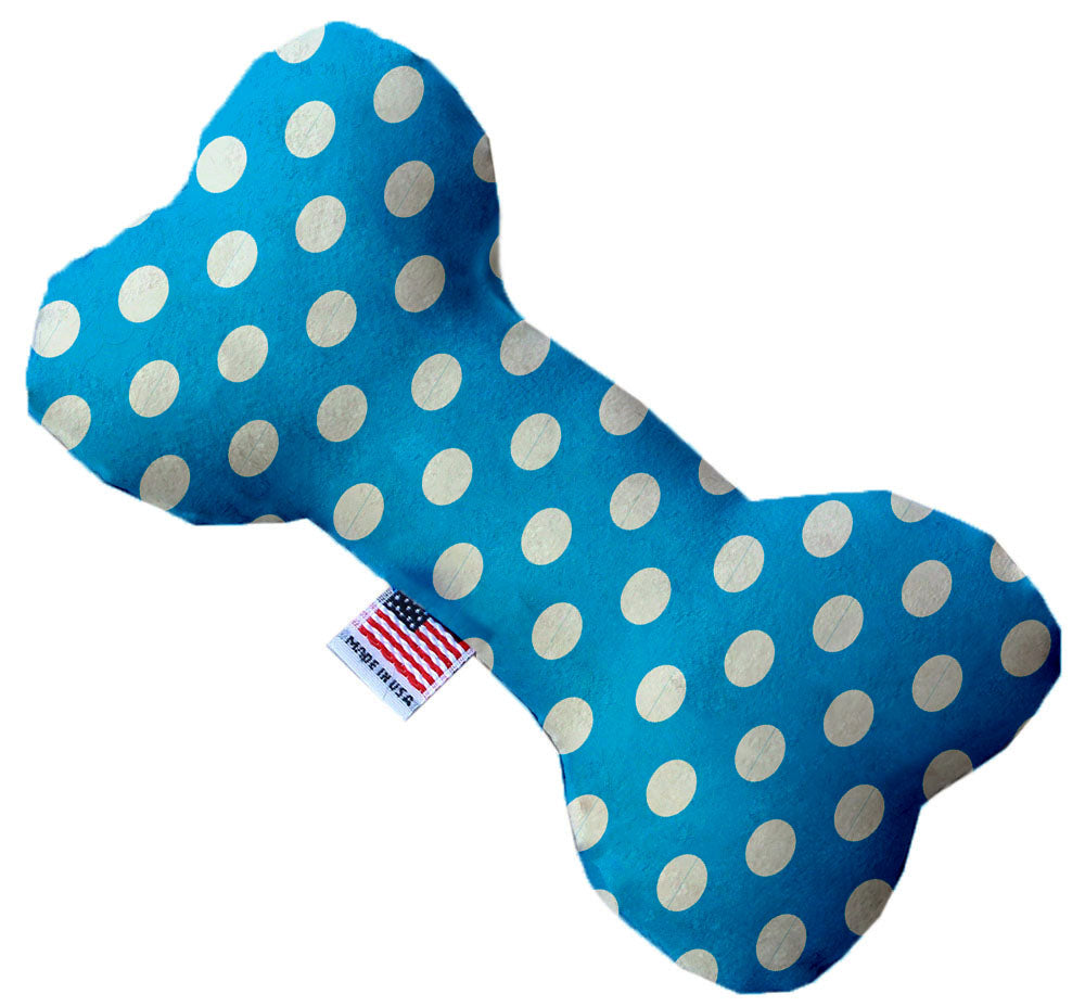 Pet and Dog Plush Heart or Bone Toy, "Swiss Dots Group"