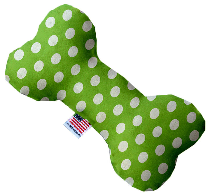 Pet and Dog Plush Heart or Bone Toy, "Swiss Dots Group"