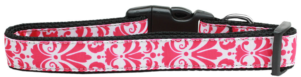 Pet Dog & Cat Nylon Collar, "Damask"