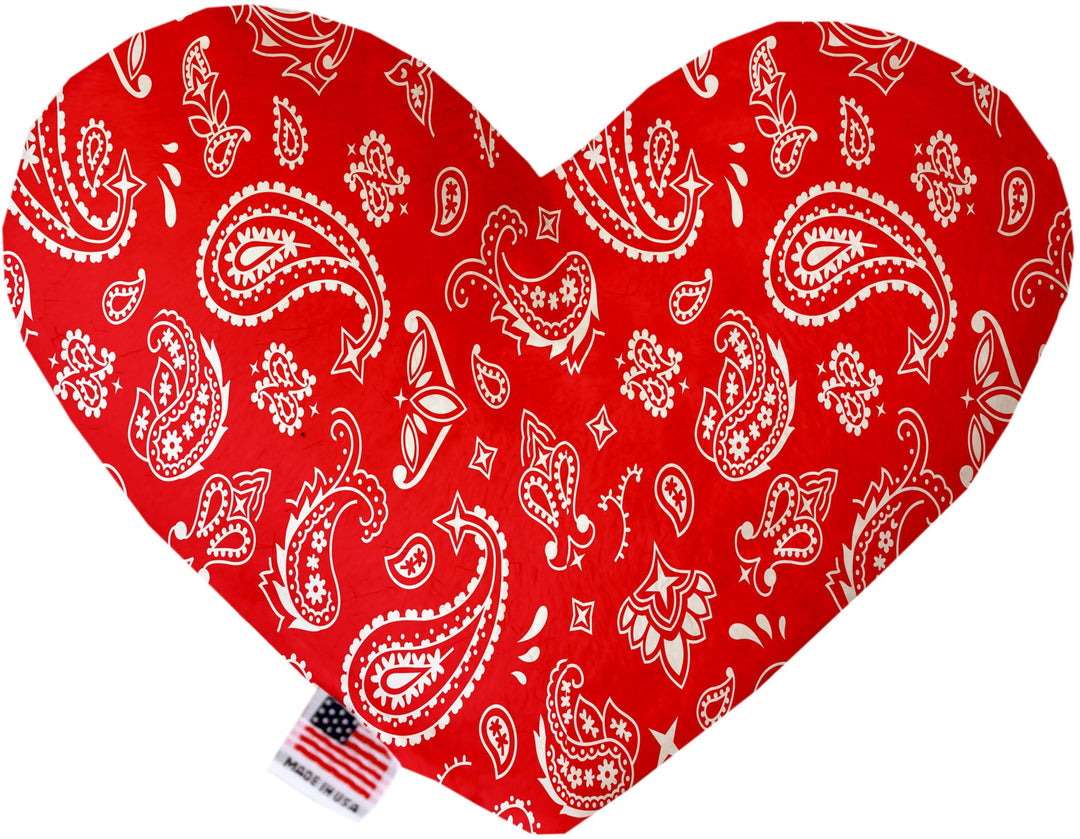 Pet and Dog Plush Heart or Bone Toy, "Southwestern Group"