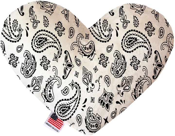 Pet and Dog Plush Heart or Bone Toy, "Southwestern Group"