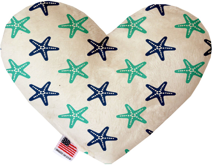 Pet and Dog Plush Heart or Bone Toy, "Nautical Group"