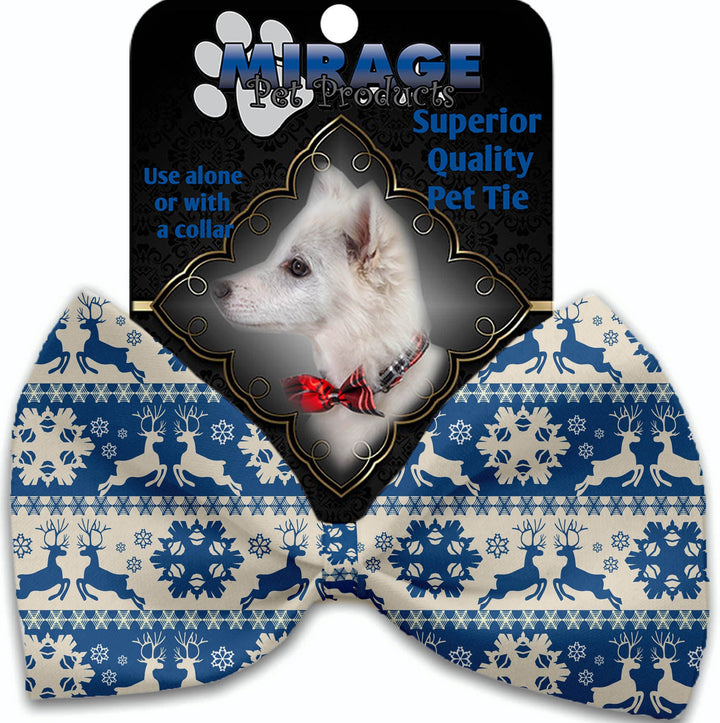 Christmas Pet, Dog and Cat Bow Ties, "Winter Wonderland