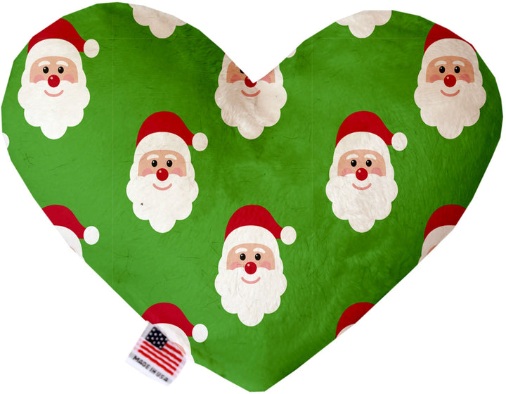 Pet and Dog Plush Heart or Bone Toy, "Santa Group"