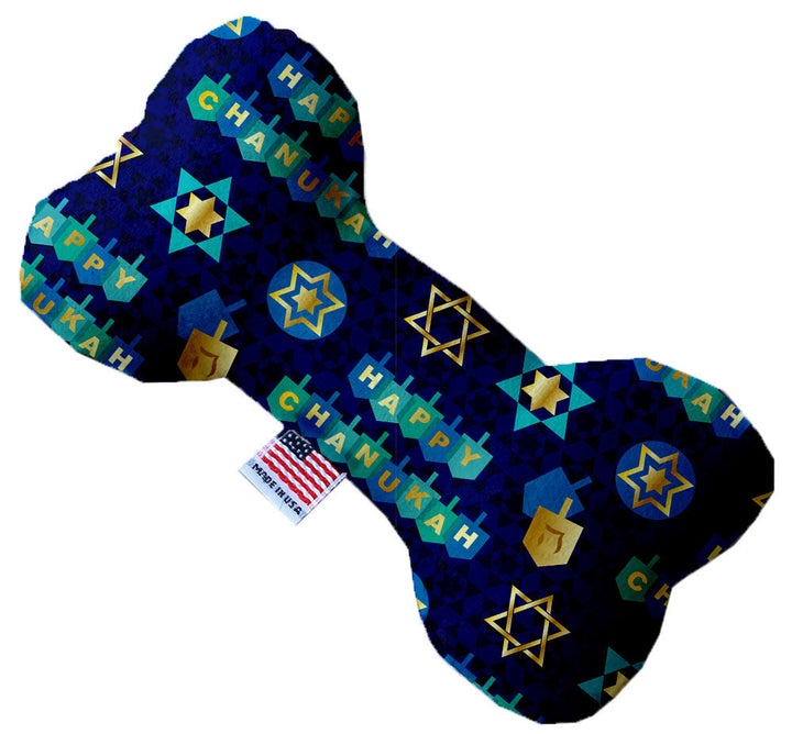 Pet and Dog Plush Heart or Bone Toy, "Hanukkah Group"