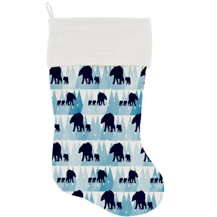 Christmas Velvet Stocking, "Winter Wonderland Group"