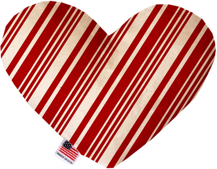 Pet and Dog Plush Heart or Bone Toy, "Christmas Patterns Group"