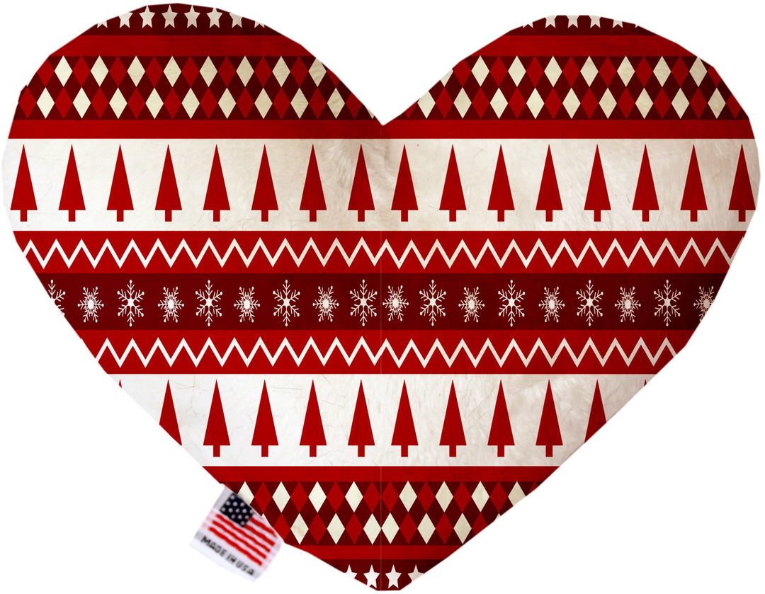Pet and Dog Plush Heart or Bone Toy, "Classy Christmas Group"