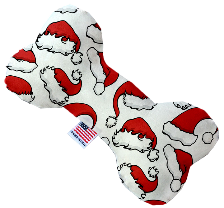 Pet and Dog Plush Heart or Bone Toy, "Santa Group"