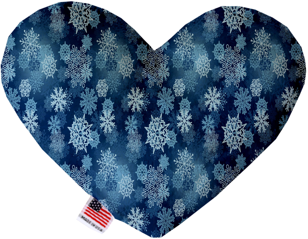 Pet and Dog Plush Heart or Bone Toy, "Winter Wonderland Group"