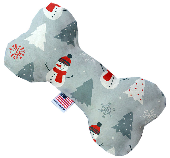 Pet and Dog Plush Heart or Bone Toy, "Winter Wonderland Group"