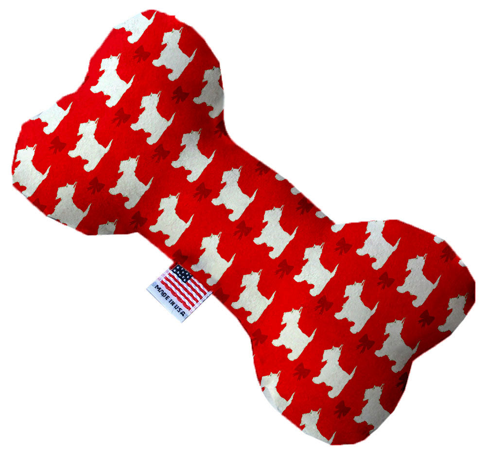 Pet & Dog Plush Heart or Bone Toy, "Westie World Group"