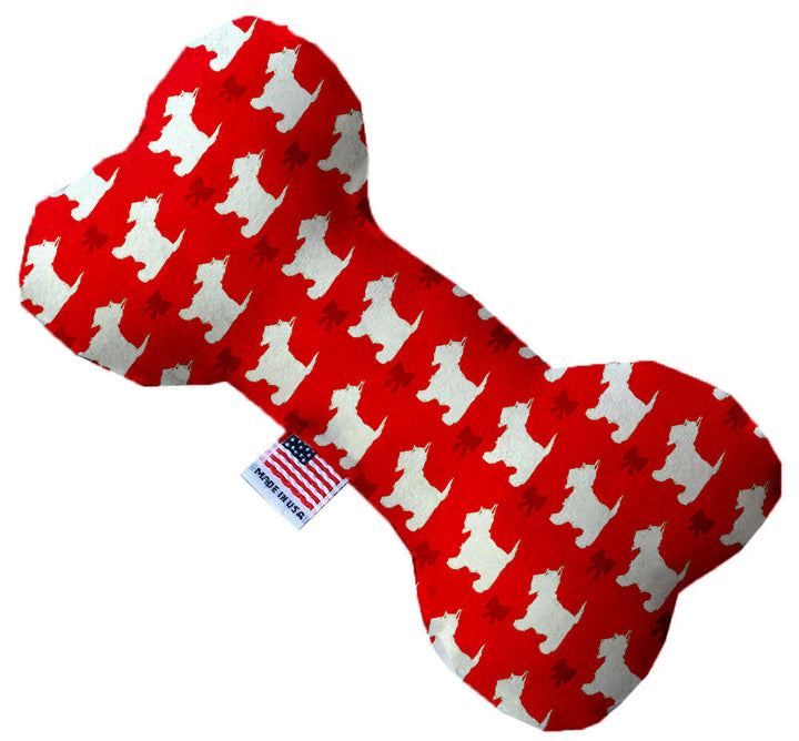 Pet & Dog Plush Heart or Bone Toy, "Westie World Group"