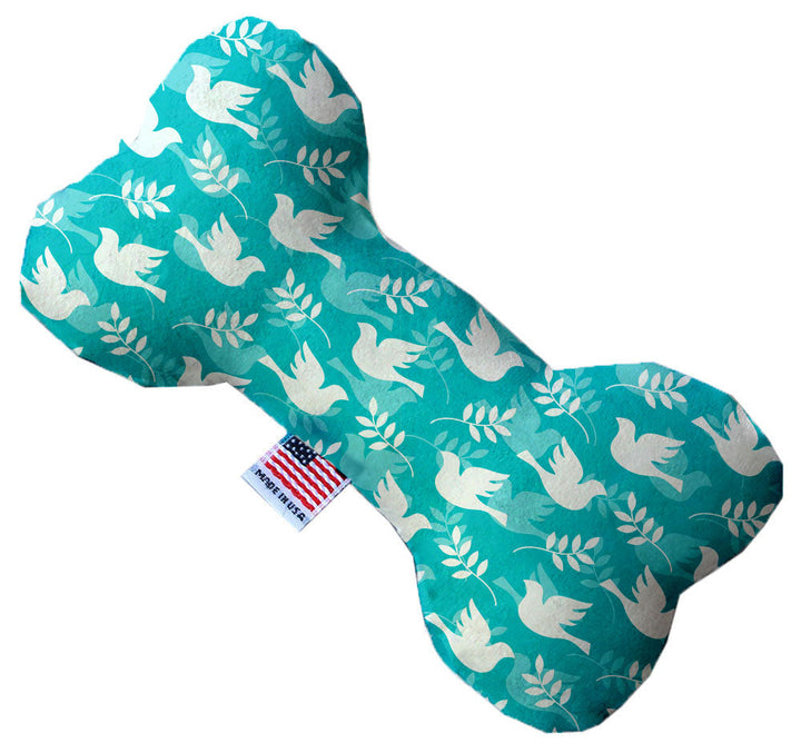 Pet and Dog Plush Heart or Bone Toy, "Winter Wonderland Group"