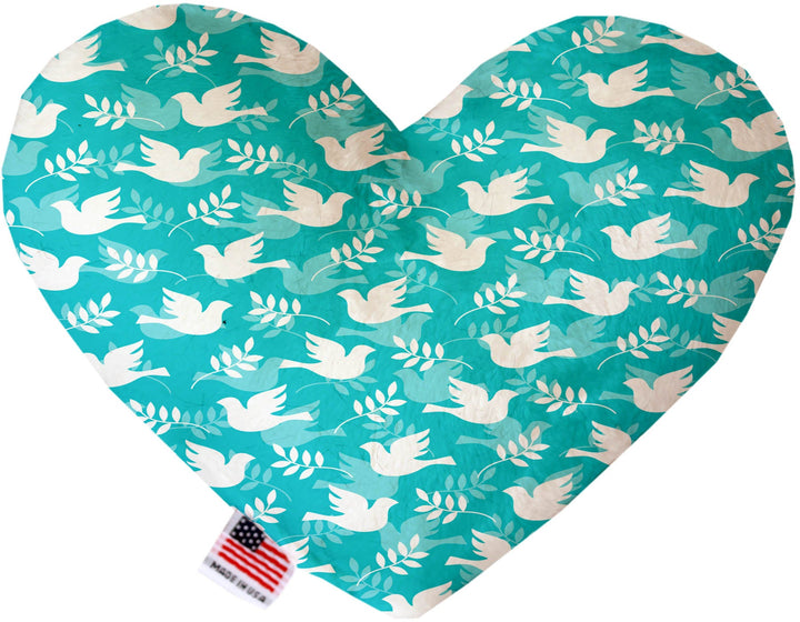 Pet and Dog Plush Heart or Bone Toy, "Winter Wonderland Group"