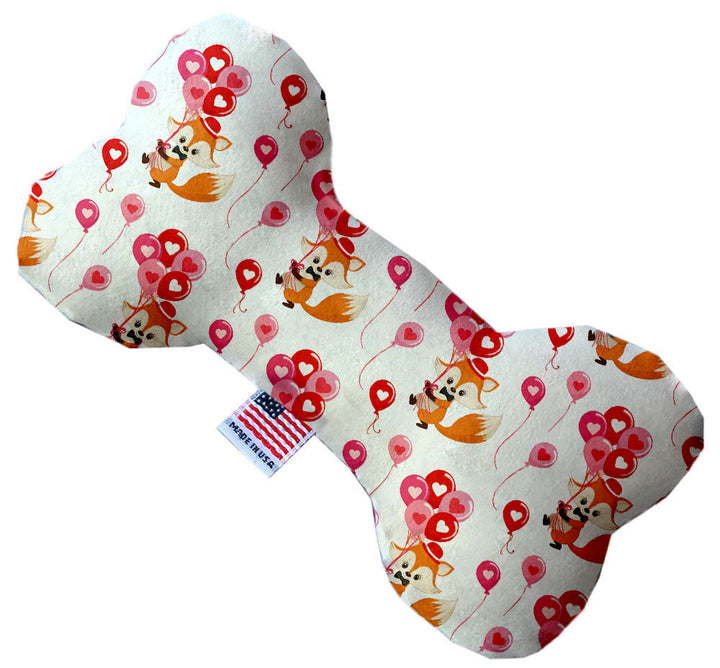 Pet and Dog Plush Heart or Bone Toy, "Valentine's Day Friends Group"