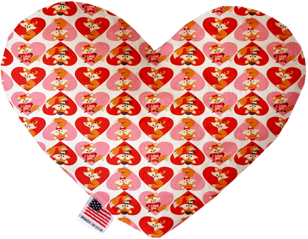 Pet and Dog Plush Heart or Bone Toy, "Valentine's Day Friends Group"