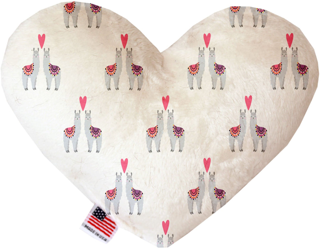 Pet and Dog Plush Heart or Bone Toy, "Valentine's Day Friends Group"