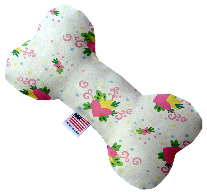 Valentine's Day Pet & Dog Plush Heart or Bone Toy, "Sweet Love Group"
