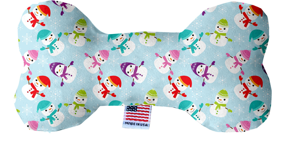 Pet and Dog Plush Heart or Bone Toy, "Winter Wonderland Group"