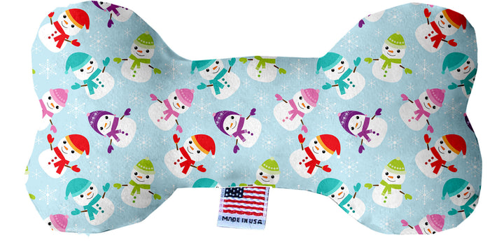 Pet and Dog Plush Heart or Bone Toy, "Winter Wonderland Group"