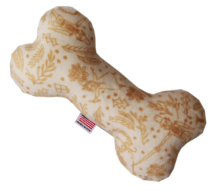 Pet and Dog Plush Heart or Bone Toy, "Classy Christmas Group"