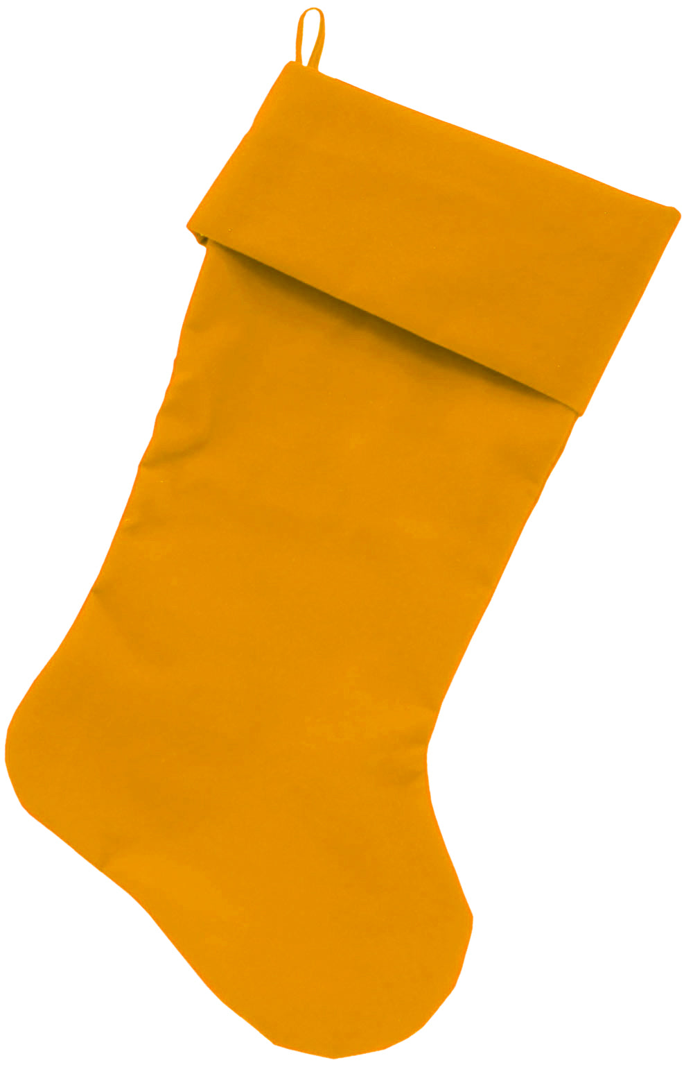 Velvet Christmas Stocking Blank, Plain