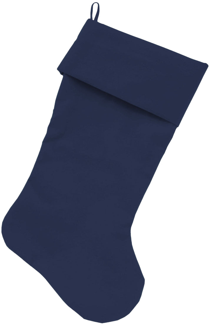 Velvet Christmas Stocking Blank, Plain
