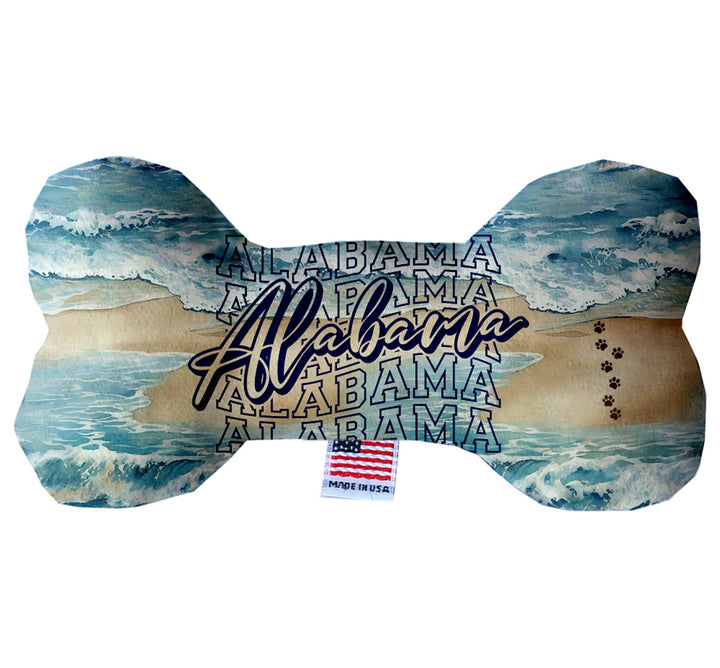 Pet & Dog Plush Bone Toys, "Alabama Coast"