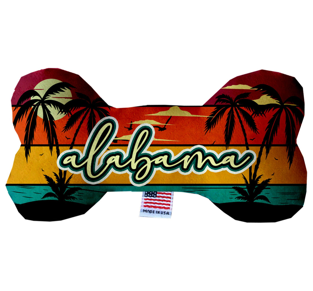Pet & Dog Plush Bone Toys, "Alabama Coast"