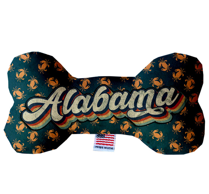 Pet & Dog Plush Bone Toys, "Alabama Coast"
