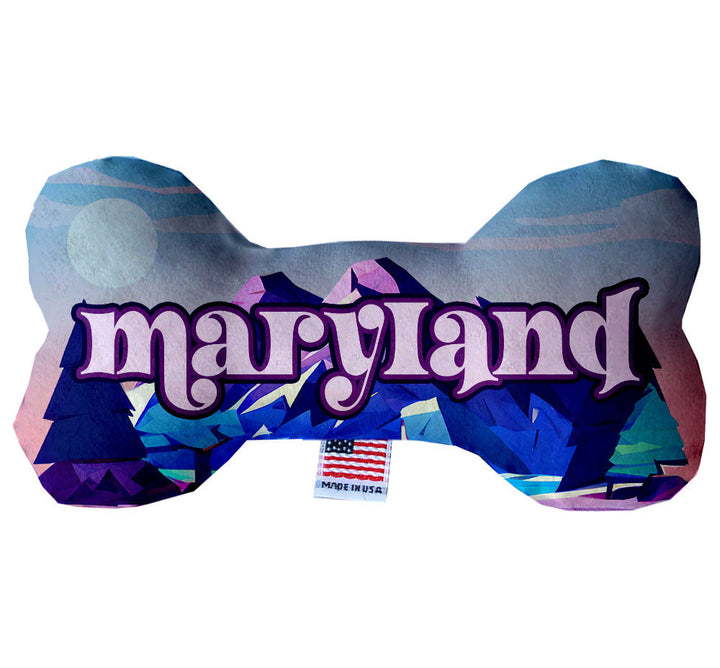 Pet & Dog Plush Bone Toys, "Maryland State Options"