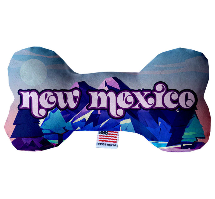 Pet & Dog Plush Bone Toys, "New Mexico Mountains"