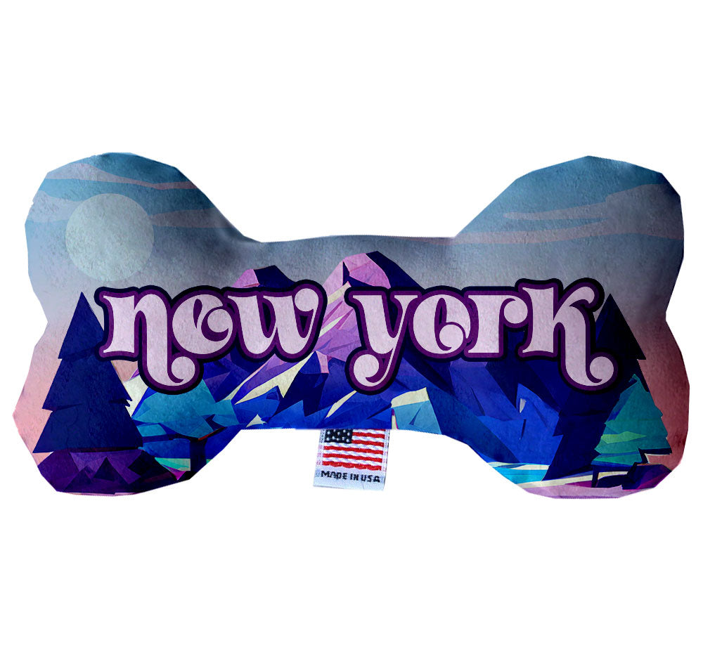 Pet & Dog Plush Bone Toys, "New York State Options"