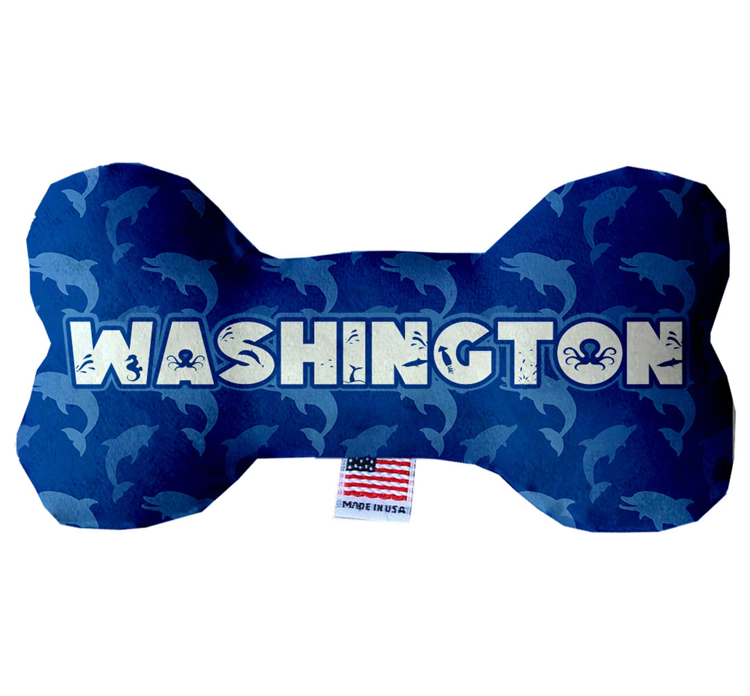 Pet & Dog Plush Bone Toys, "Washington State Options"