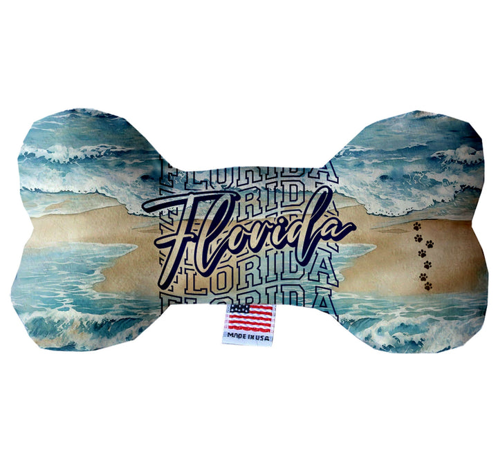 Pet & Dog Plush Bone Toys, "Florida State Options"