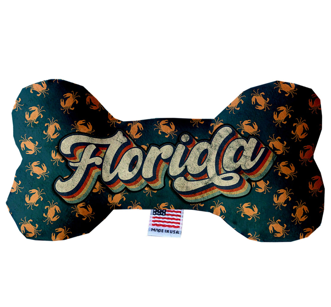 Pet & Dog Plush Bone Toys, "Florida State Options"