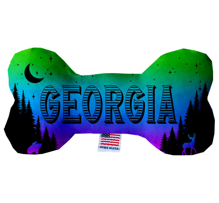 Pet & Dog Plush Bone Toys, "Georgia Mountains"