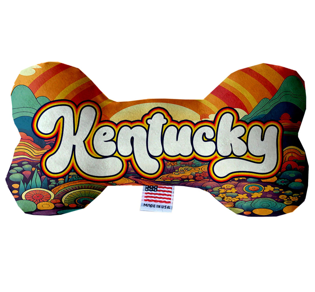 Pet & Dog Plush Bone Toys, "Kentucky State Options"