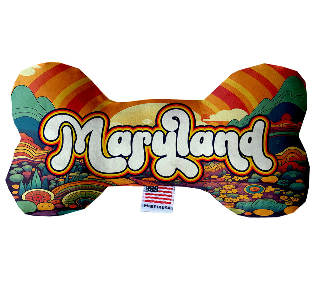 Pet & Dog Plush Bone Toys, "Maryland State Options"